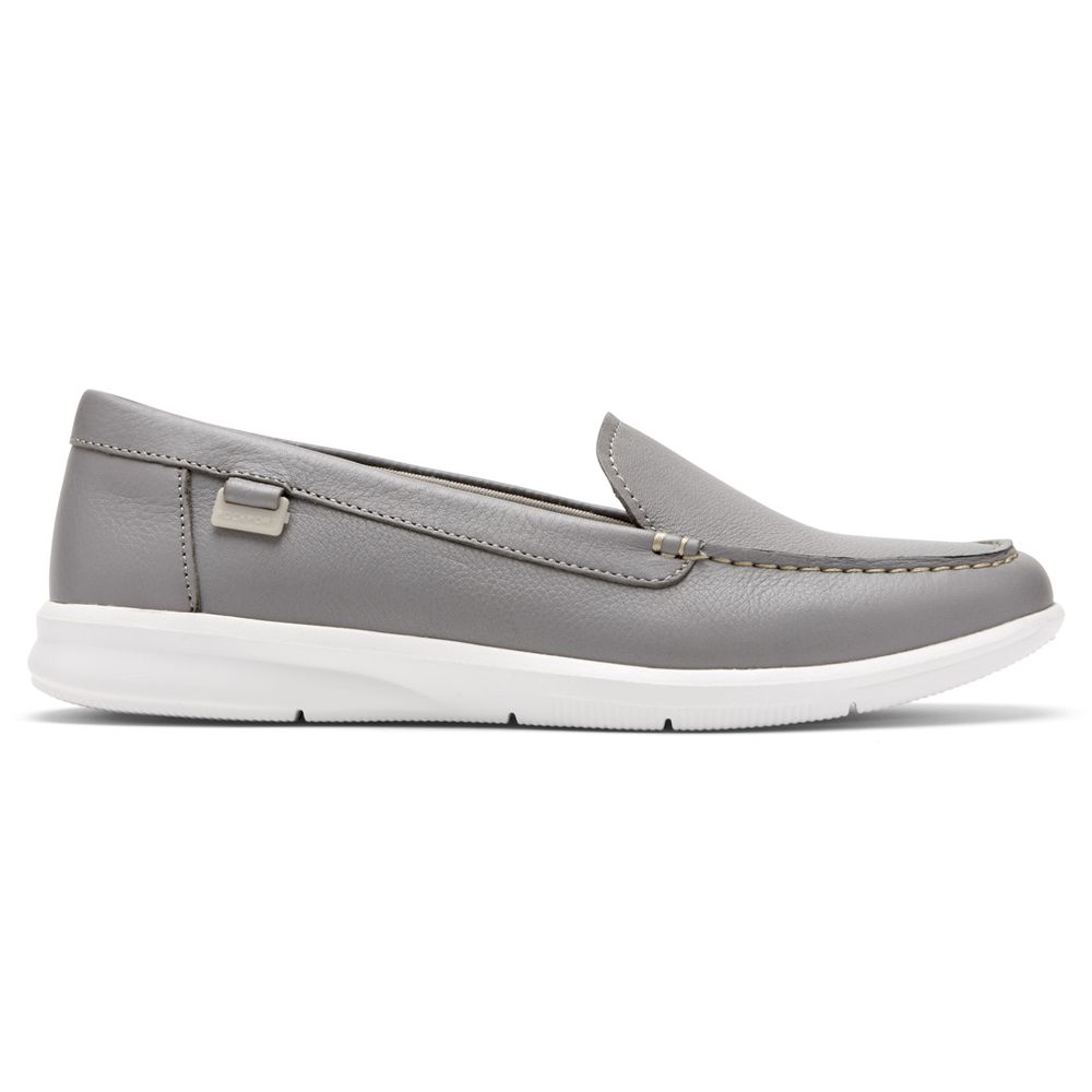 Mocasini Rockport Dama Ayva Lavabil Gri - Romania 0397-XSVRN